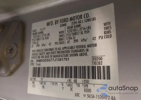 2018 Ford Transit Connect Titanium из США, поврежденный, VIN NM0GE9G77J1361791